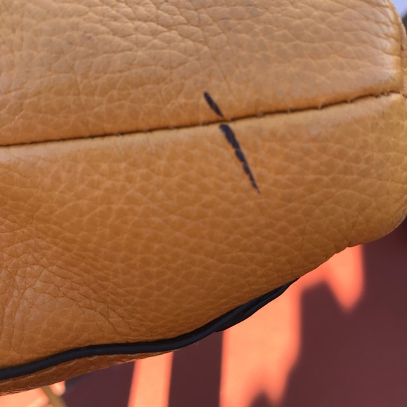 Vince Camuto  purse color orange. - Picture 6 of 6